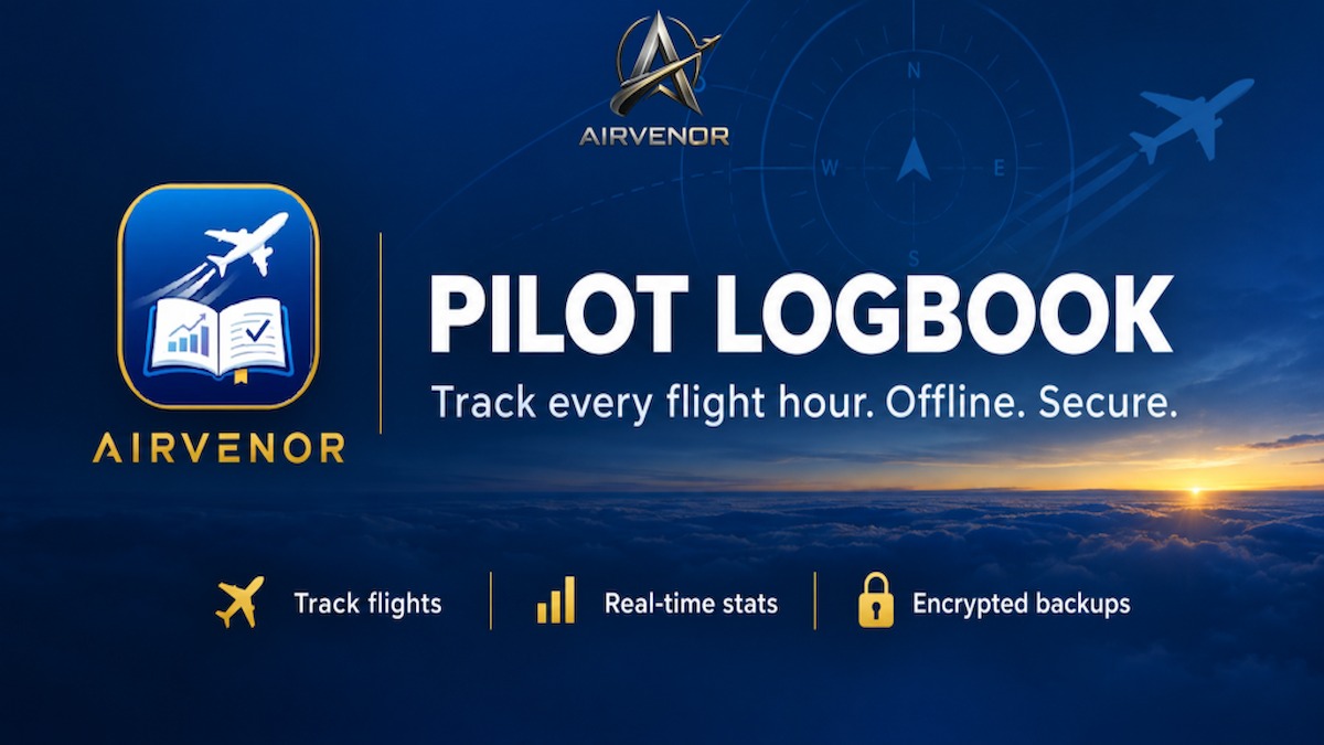 Best apps for pilots displayed on a smartphone in a cockpit